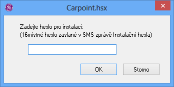 13 2. d-1) Plná verze (obnova po havárii) Při výběru plné instalace se objeví dialog pro zadání cesty ke konfiguračnímu souboru Carpoint.hsx, který jste obdrželi v příloze emailu z banky.