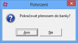 23 Po kliknutí na tlačítko Zapsat se zobrazí následující informační okno, kde po přečtení zprávy klikněte na tlačítko OK. Klíč se uloží do lokální databáze.