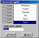 Hodnoty děličů mohou být v rozsahu 1-15, konstanty stejně jako u regulátoru v rozsahu 0.001-999.