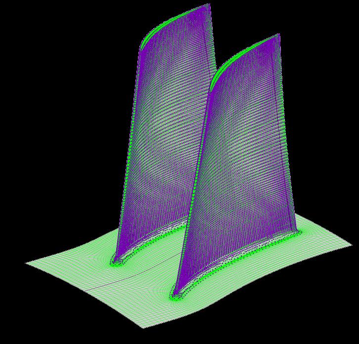 Kmitání lopatek 51 TBR Methods (CFX) Blade flutter Export buzeného tvaru lopatek z modální analýzy v ANSYS Mechanical pomocí nového příkazu (EXPROFILE).