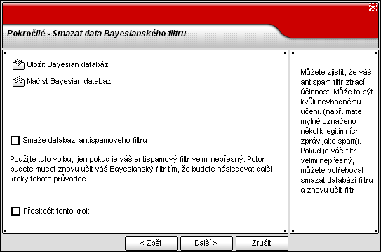 Modul Antispam 09 Krok 2/6 - Přidat z adresáře Obrázek 9.13. Přidat z adresáře Zde můžete vidět veškeré adresy z Vašeho Adresáře.