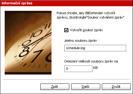 Modul Antivirus 07 Akce Popis Přesunout soubory do Přesunout infikované soubory do karanténní zóny. Pokud karantény je virus v karanténě, nemůže způsobit žádnou škodu.