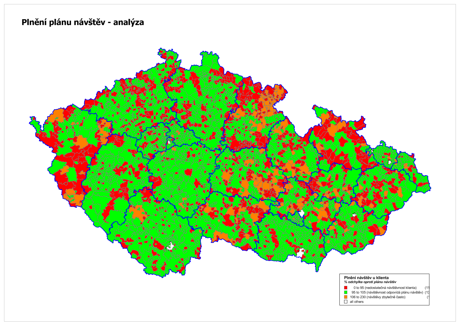 Analýza aktivity obchodního