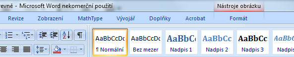 Ve stručnosti si ukážeme ty největší změny. 1. Pás karet ribbon Naprosto největší změna. Všechna tlačítka a nastavení jsou uspořádány logicky do jednotlivých karet.