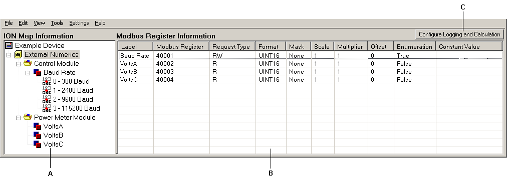 Kapitola 7: Importér zařízení Modbus StruxureWare Power Monitoring Expert 7.