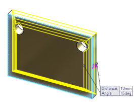 Základy SolidWorks Úprava hodnot pomocí šipek Hodnoty v rovnicích můžete rychle zvyšovat nebo snižovat pomocí šipek, které se zobrazí na konci pole pro zadávání čísel.