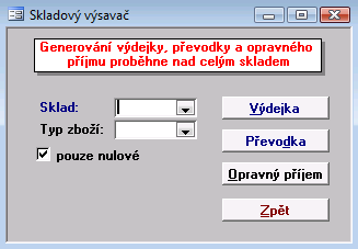 I. den školení PODZIM 2009 35 který by měl tento výdej předbíhat. Stejně tak pokud dochází ke změně ceny na příjmu, protože např.