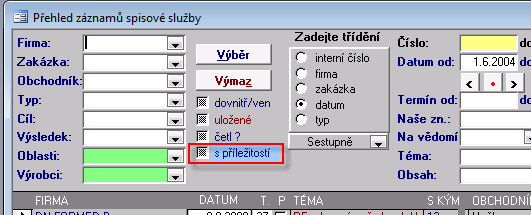 76 Školící dokumentace Soft-4-Sale PODZIM 2009 Implicitní typ příležitosti Oprava drobné chyby - číselník typů příležitostí nereagoval na příznak 1. implicitně doplň typ příležitosti, přestože je 1.