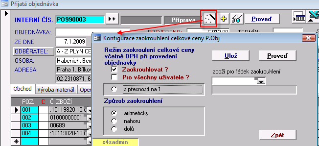 II. den školení PODZIM 2009 89 Třídění přehledů objednávek přijatých dle "spravedlivé dostupnosti" Možnost třídit podle dostupnosti - jako datové pole (datum) a tato funkčnost byla přidána do