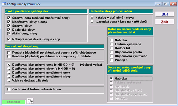 I. den školení PODZIM 2009 9 Další nezbytnou součástí je nastavení konfigurace pro výpočet slev, tzn. nastavení pravidel, jak se mají slevy počítat.