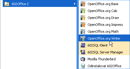20 602Office... Balík užitečných programů! 602Office je balík kancelářského software zaměřený na dosažení vysoké produktivity práce ve firmě.