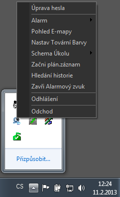 Obr. 3-4. Selekce 4: Mód zobrazení displeje. Pro více informací prosím přejděte na kapitolu 3.6. Selekce 5: Tlačítka funkcí. Zde naleznete následující tlačítka: Task (schéma kapitola 3.7.