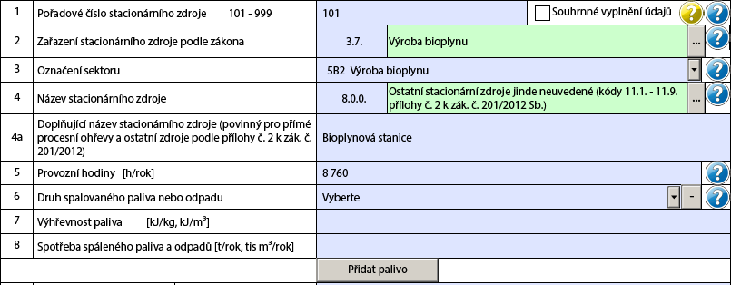 Přehled chyb a způsob opravy jednotlivých kritérií testu T05 T05_k01 Při vygenerování této chyby uveďte v soulad kategorizaci v položce 2 (zařazení podle přílohy č. 2 zákona č. 201/2012 Sb.