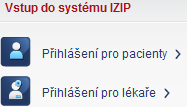 Autentizační prvky přístupu do EZK Identifikační číslo (IDC) Jednoznačný identifikátor uživatele systému IZIP, stejné jako číslo pojištěnce, lékaře, tedy ve většině