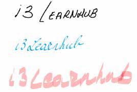 PŘIDÁNÍ TEXTU Text lze přidat různými způsoby. Můžete použít nástroje pera v panelu nástrojů i3learnhub psát text od ruky, nebo můžete přidat zadaný text textovým editorem.