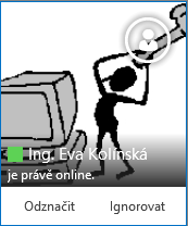 5 Lync 65 Stav: Kontakty dle stavu. Vztahy: Kontakty dle úrovně ochrany údajů, kterou můžeme jednotlivým kontaktům přiřadit, standardně se používá úroveň Kolegové.