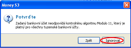 Žlutě a červeně opět doplňte vše. Při vyplňov{ní ČÍSLA ÚČTU, které si vymyslíte, může dojít ke stejné situaci jako u IČ.