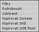 (příklad pro kopírování z Archivu, lze kopírovat na Disketu, DVD a USB flash).