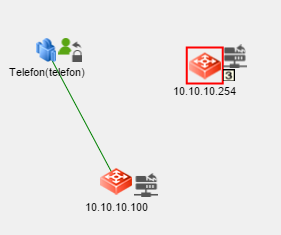 Klikněte na a vyhledejte online uživatele a přišpendlete ho na topologii Následně uvidíte v reálném čase kde