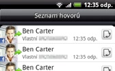 50 Uživatelská příručka HTC Desire Použití seznamu hovorů Když zmeškáte hovor, v záhlaví se zobrazí ikona zmeškaného hovoru ( ).
