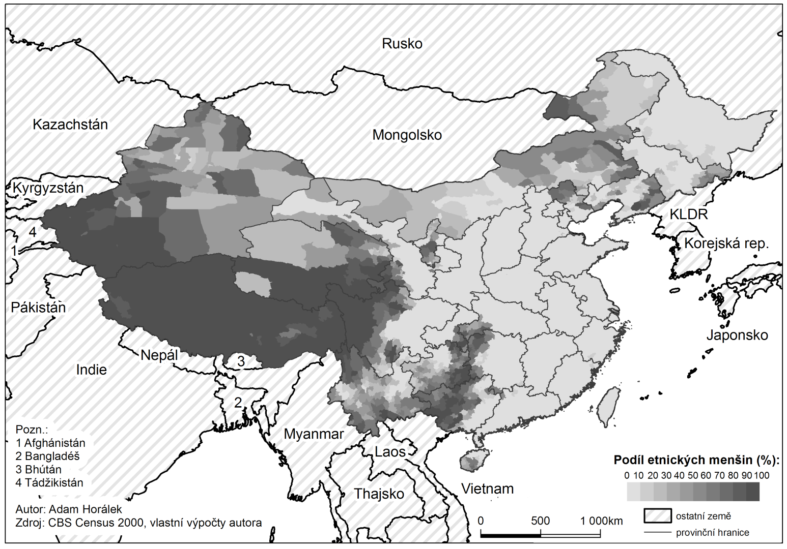 Dálný východ / Far East mapa č.