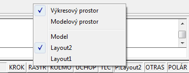 Manuál progecad Professional 2010 b) Zobrazit Výřezy a kliknutím na Výřez,, c) MPOHLED. 2. V příkazovém řádku zadejte požadovaný počet oken. 3. Vyberte mezi Vodorovný a Svislý. 14.3.2. Jeden výřez Tímto tlačítkem vložíte nový pohled do výkresového prostoru.