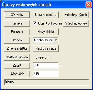 104 ZODOP Znovu zobrazit zvolenou ikonu. To je uţitečné, např. kdyţ číslo ikony v editačním okénku vyplníte ručně. 47.