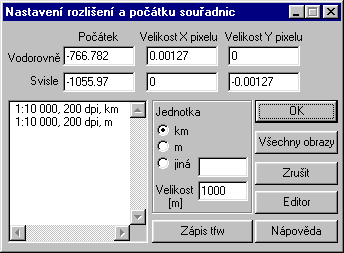 ZODOP 111 v pořadí k, k, k, k, x, y xx yx x y y y 0 0. Pokud se nepodaří přečíst soubor s příponou.tfw, pokusí se program přečíst soubor s příponou.jgw. 50.