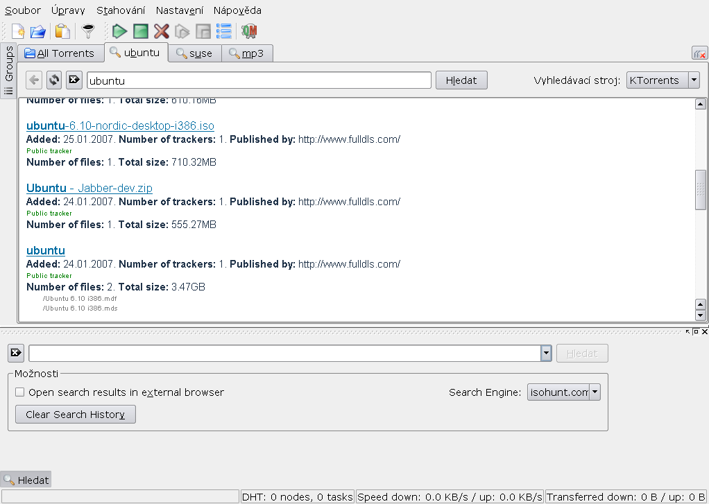 RECENZE KTorrent BitTorrent pro KDE $IPTABLES -t nat -A PREROUTING -i $ETH_NET -p tcp --dport 6881 -j DNAT --to 192.168.3.