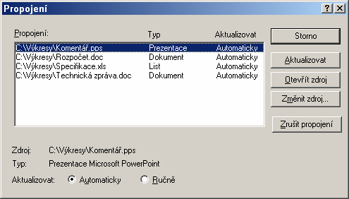 BricsCAD > Panel nástrojů Vložit Odstranit objekt Upravit Otevřít Volbou odstraníte objekt z výkresu. Volbou spustíte úpravu objektu na místě, tj. v aplikačním okně BricsCADu.