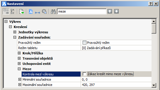 BricsCAD > Panel nástrojů Nastavení Referenční bod můžete také nastavit v poli Referenční bod výkresu v dialogovém okně Nastavení v sekci Výkres > Vytváření entity > Bloky (hledejte text refer):