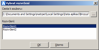 Nastavení sady listů: BricsCAD > Panel nástrojů Standardní Název Popis Cesta k souboru Listů celkem Číslo projektu Název projektu Etapa projektu Milník projektu Umístění nového listu Název slouží ke