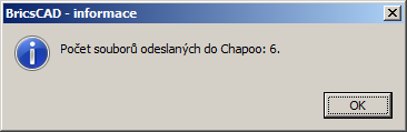 BricsCAD > Panel nástrojů Standardní Spustíte-li nástroj z průzkumníka závislých souborů odešlete nejen výkres, ale i všechna související data (fonty, referenční výkresy apod.).