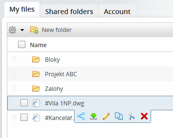 BricsCAD > Panel nástrojů Standardní Stáhnout z Chapoo Příkaz: Chapoo > Stáhnout z Chapoo Soubor > Chapoo > Stáhnout CHAPOODOWNLOAD (_CHAPOODOWNLOAD) Nástroj umožňuje požadovaný výkres stáhnout z