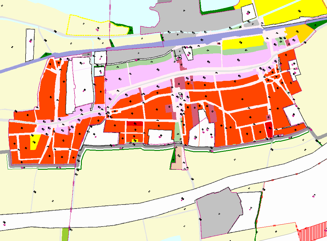 V ÚP jsou vymezena VPO, pro která lze práva k pozemkům a stavbám vyvlastnit: krajinná zeleň V1: ID 26, 27, 28, 30, 31 - větrolamy U2: ID 54, 55 - LBK Ke Kolébkám plochy přírodní U1: ID 32, 38 - LBC