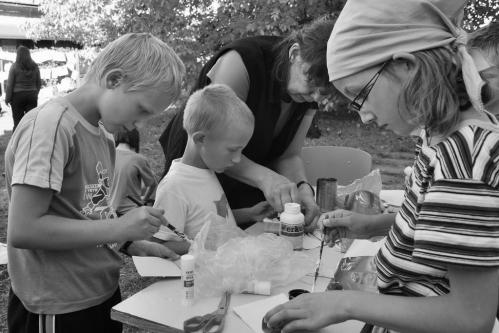 Misijní výlet do Chocně v sobotu 1. října bylo vlastně takové setkání všech misijních klubek. Jelo nás asi 10 dětí včele se Štěpánkou, Anetou a její sestrou Markétou.