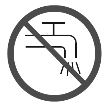 Inadequate extension cords can be dangerous. Warning symbol: Machine not suitable for connection to the potable water mains. The machine is not intended to be connected to the potable water mains.