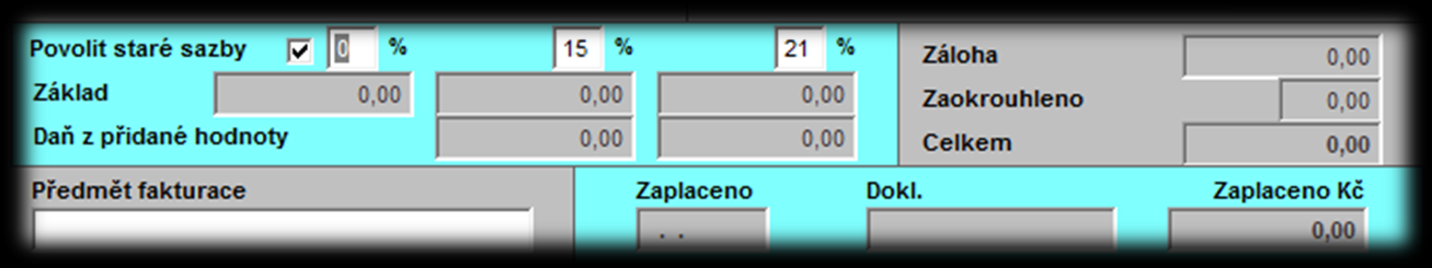 Do menu Fakturace byla přidána sestava Soupis nezaplacených faktur (možné omezení dle data vystavení, data splatnosti a IČ odběratele).