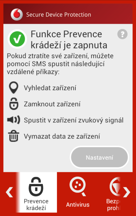 Pokud jste tak ještě neučinili, musíte nastavit bezpečnostní kód: 1. Přesvědčte se, že Bezpečné kontakty jsou zapnuté. 2. Zvolte Seznam blokovaných položek.