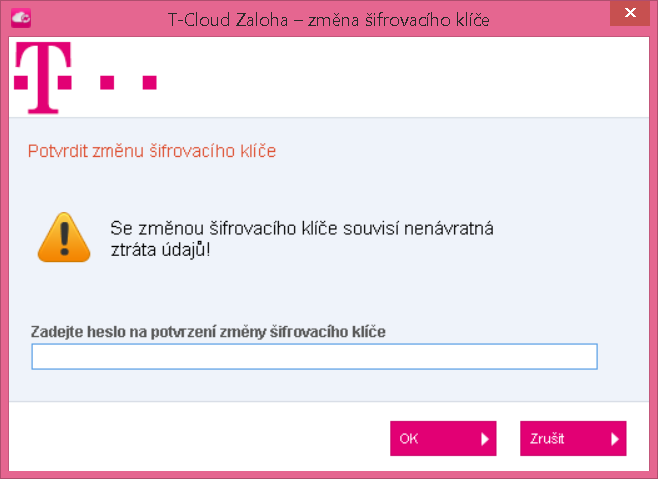 Desktop: Změna šifrovacího klíče Aplikační protokoly Aplikační protokoly, které týmu umožňují provádět správnou diagnostiku existujících chyb a problémů, jsou umístěny na uživatelském PC v adresáři