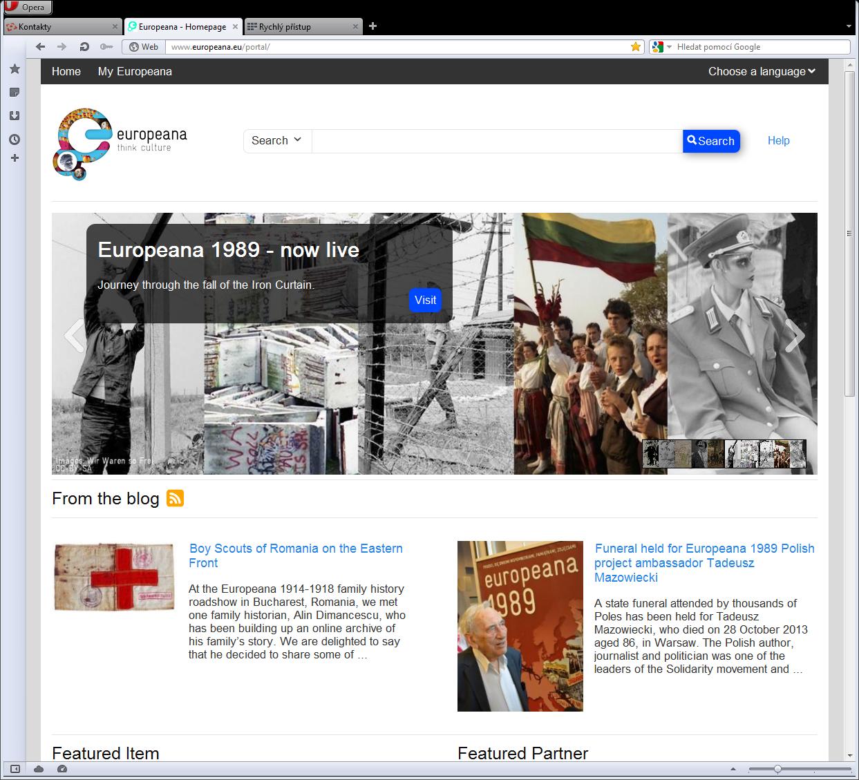 Europeana http://www.europeana.