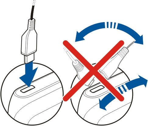 Začínáme 13 Nabíjení baterie přes rozhraní USB Je baterie skoro vybitá, ale nemáte s sebou nabíječku?