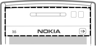 Začínáme 11 10 Vypínač 11 Zdířka pro konektor nabíječky 12 AV konektor Nokia (3,5 mm) 13 Konektor microusb 14 Tlačítko hlasitosti a zoomu 15 Objektiv fotoaparátu 16 Zamykací přepínač 17 Spoušť