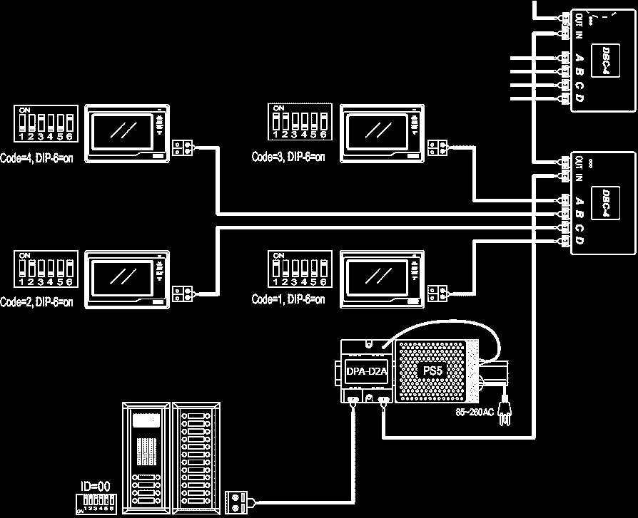 2-drátový systém Základní