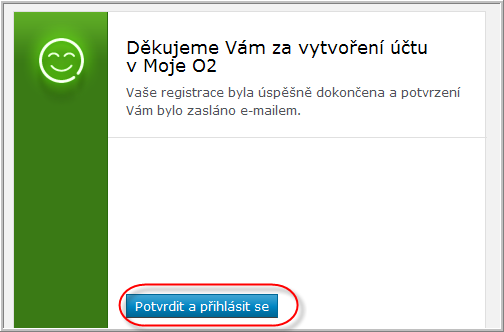 Proces registrace je nyní u