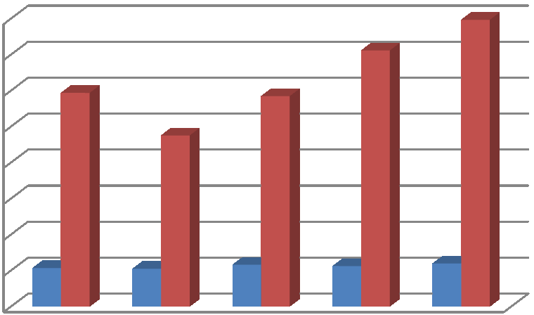 Graf 6 Porovnání výše tržeb vybraných firem 800,000 700,000 600,000 500,000 400,000 300,000 200,000 100,000 0 2009 2010 2011 2012 2013 ABRA Software, a.s.