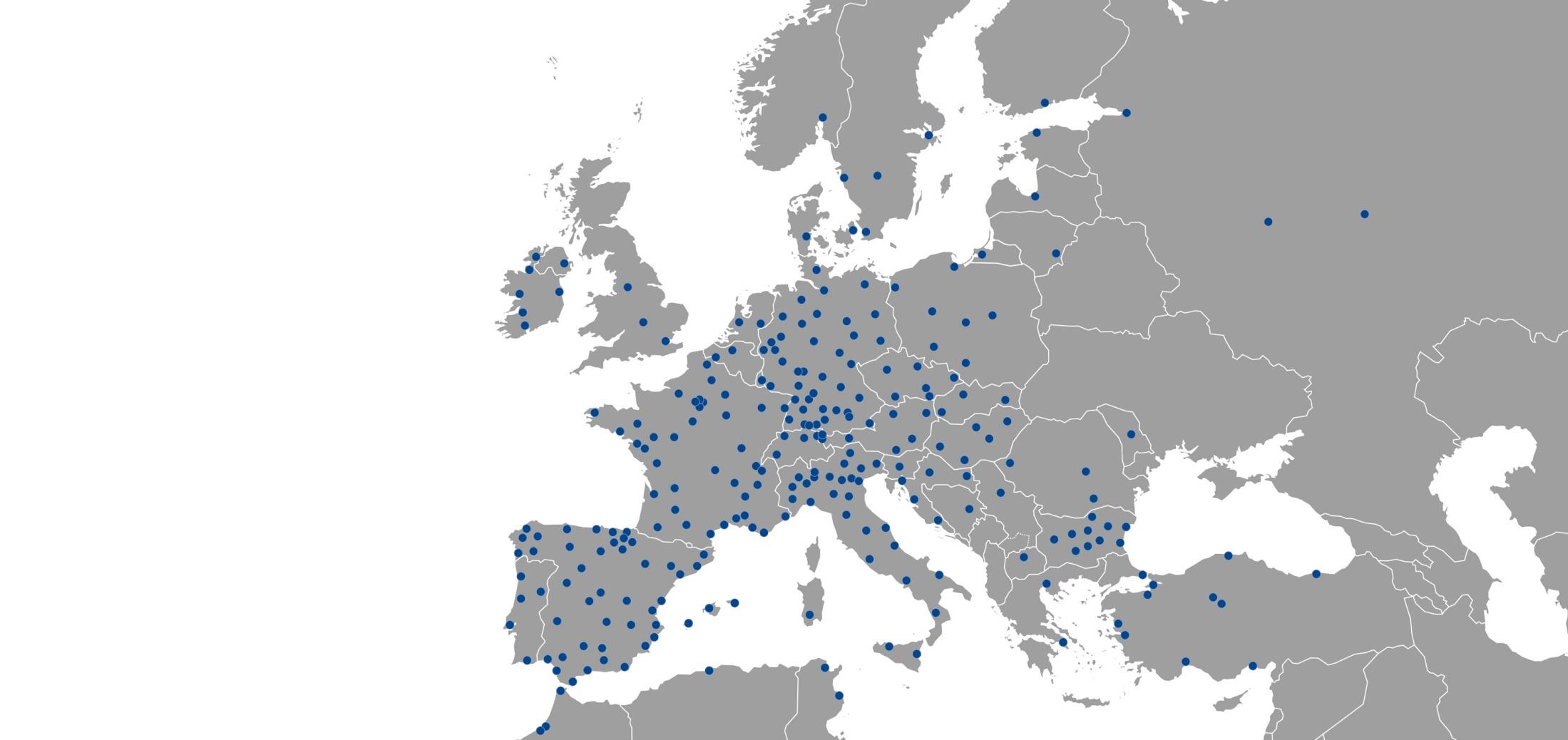 DACHSER evropská síť pozemních