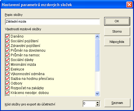 82 Syslík C/S AKCE zaměstnanec Kalendář (vyplnění kalendáře) Inicializace 1 zaměstnance Výpočet 1 zaměstnance viz.