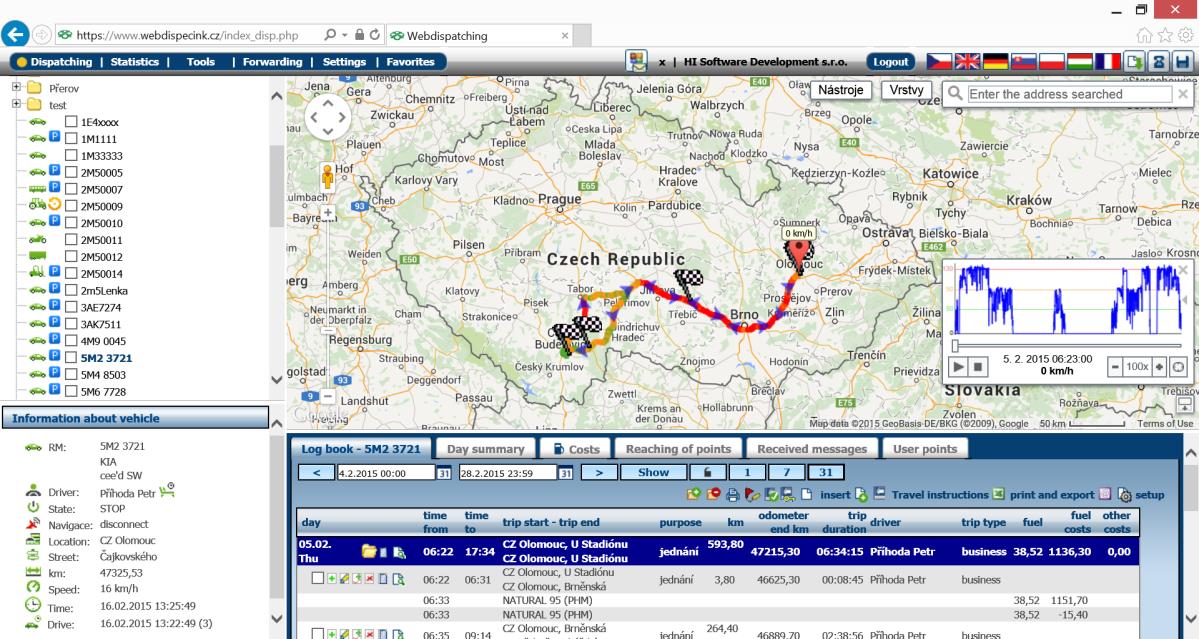 11 Tacho calibration It is essential to perform tacho calibration due to deviation between the distance measured by the GPS unit and distance on the tacho in vehicle.