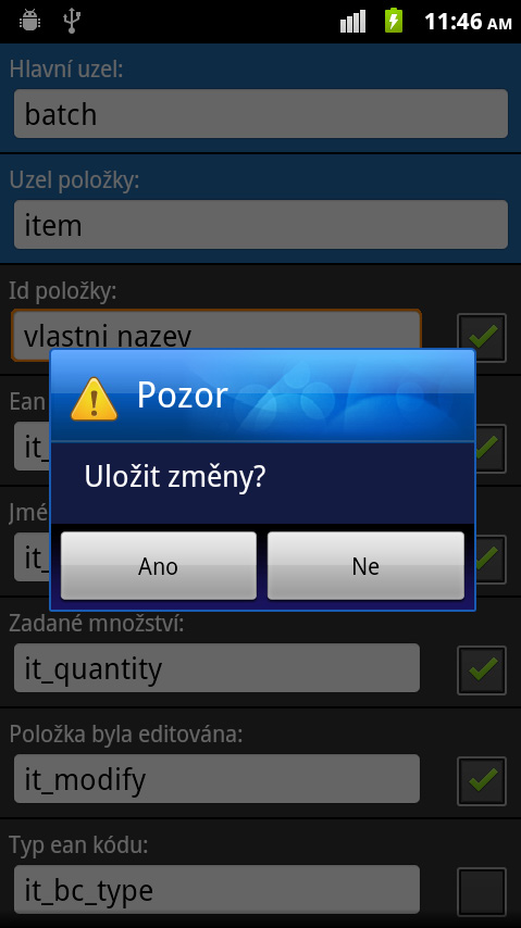 Vyvolá se seznam identifkátorů (obr. 2). 2. krok Přepište původní názvy položek (uzlů) určených pro export do účetního a evidenčního systému EKONOM na názvy, které podporuje váš SW (obr. 3)